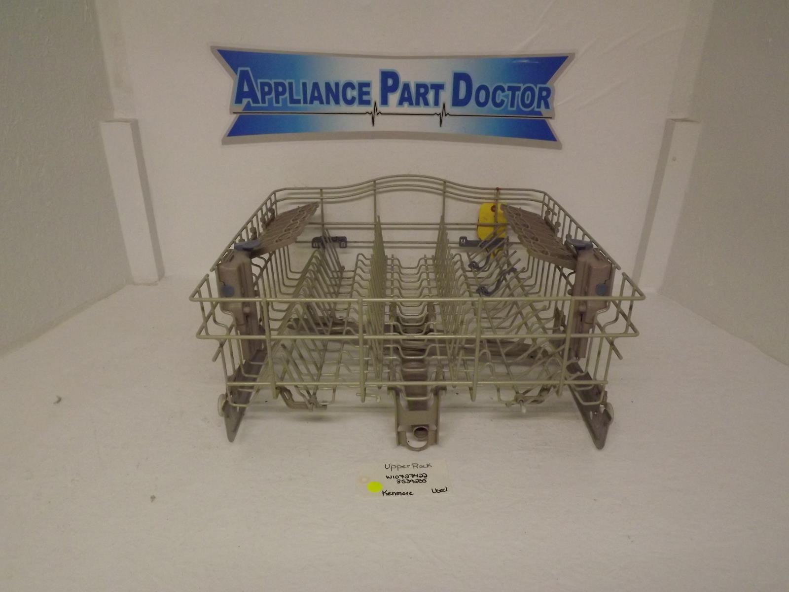Kenmore Dishwasher W10727422 8539235 Upper Rack Used Kenmore Dishwasher W10727422 8539235 Upper Rack Used